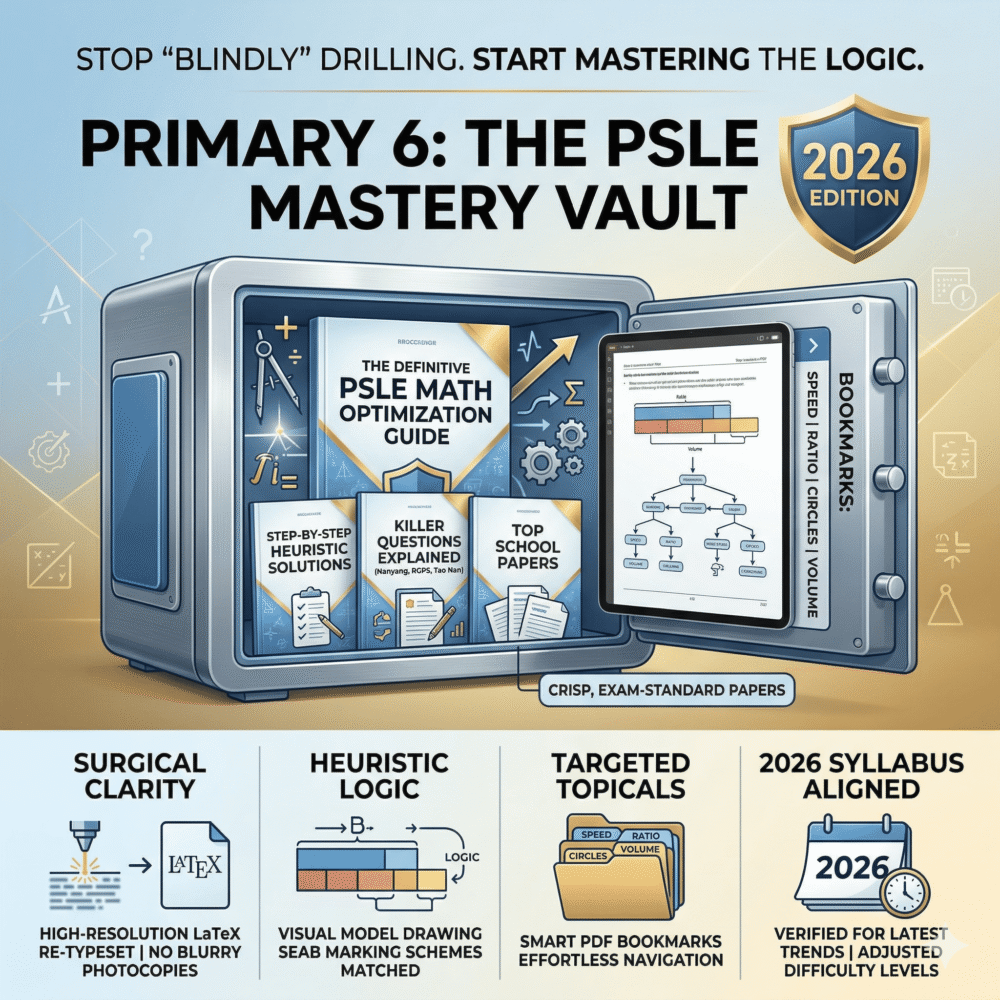 Primary 6: The PSLE Marking & Logic Vault (2026 Edition)